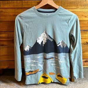 Tea Collection Boye Mountain Graphic Long Sleeve Shirt
